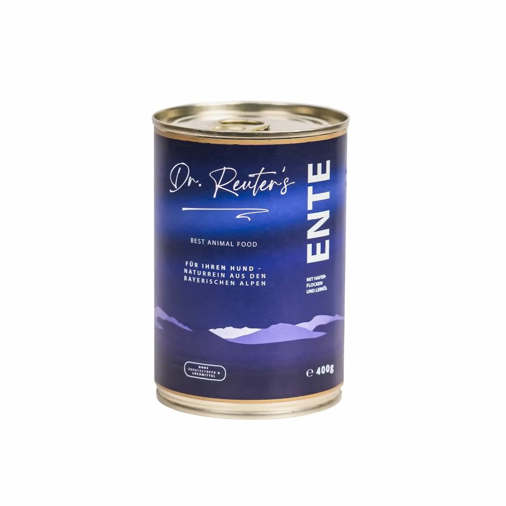 Ente mit Haferflocken und Leinöl 400 g Dose